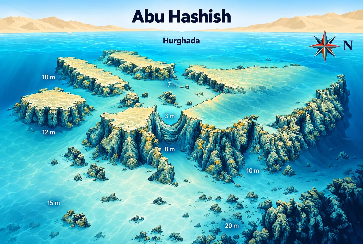 Tauchplatz Turtle Bay / Abu Hashish