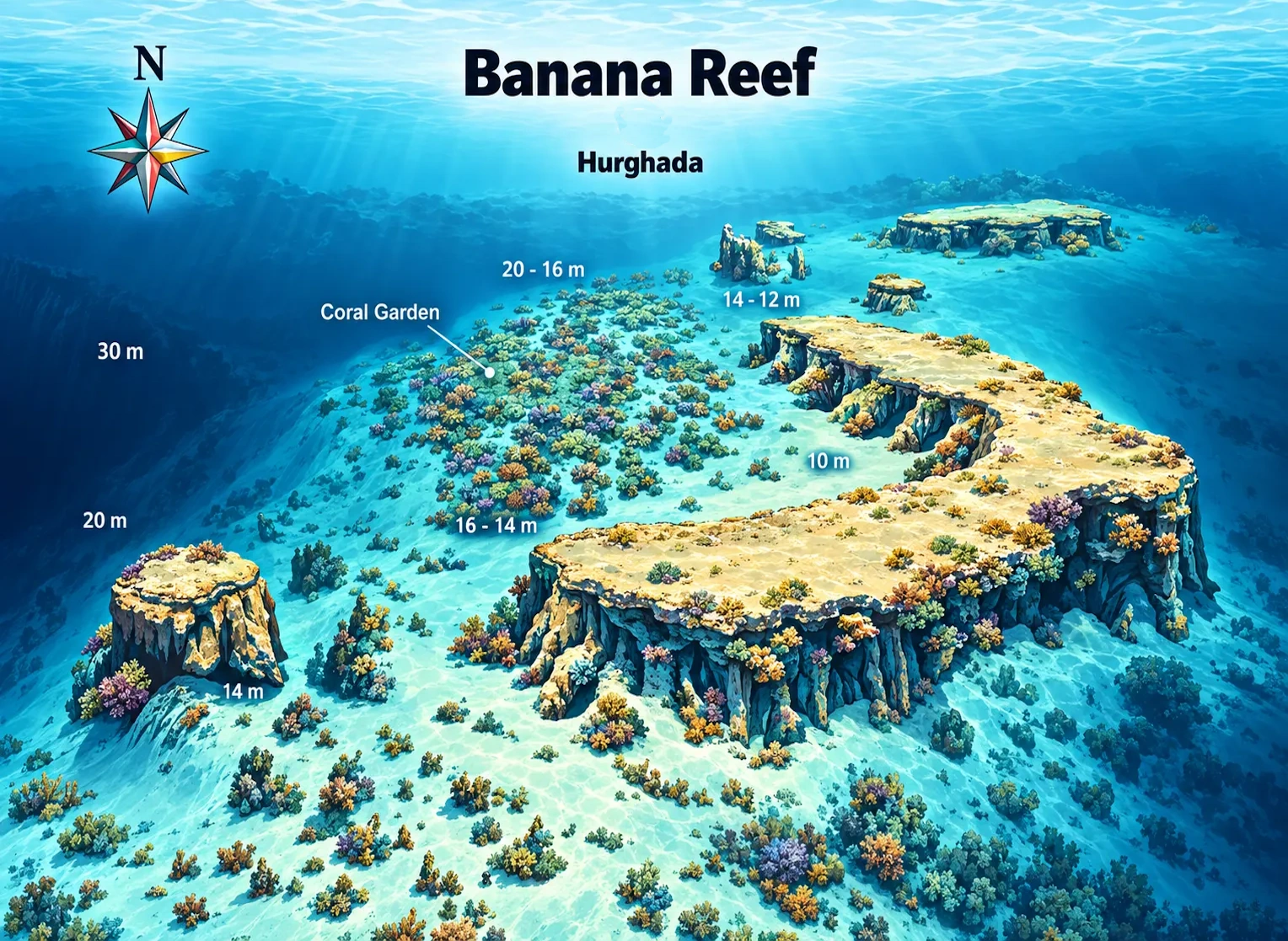 Tauchplatz Banana Reef